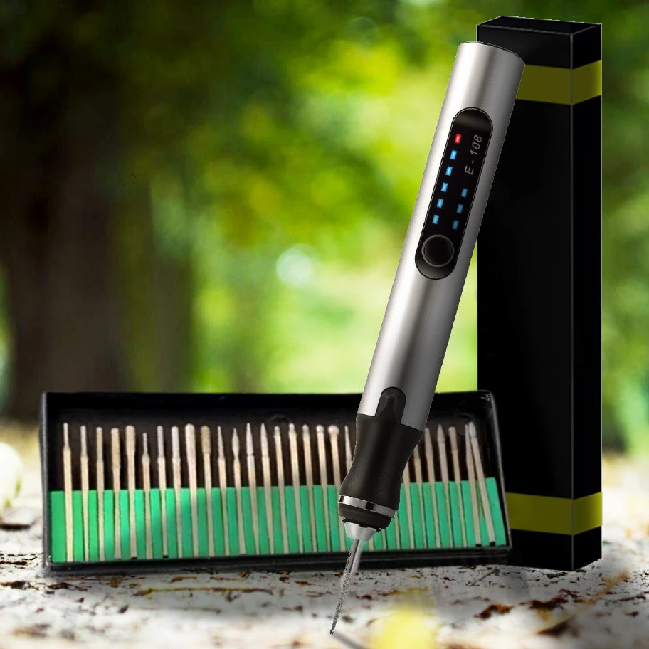 Stylo graveur sans fil E-108®