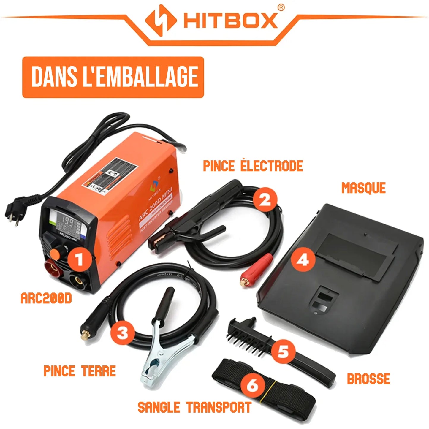 Poste à souder HITBOX® ARC200D