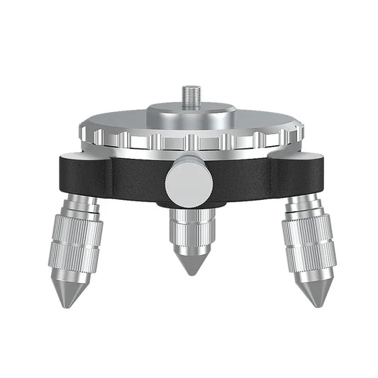 Support trépied en métal pour niveau laser 12/16 lignes — Base rotative réglable à 360°