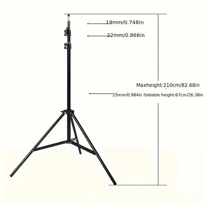 Trépied 160cm professionnel 1/4 en aluminium pour niveau laser