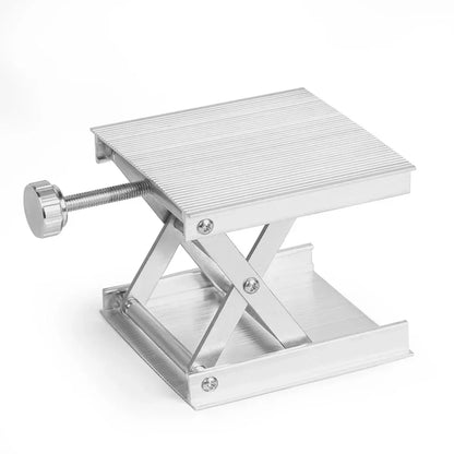 Plateforme élévatrice 90x90 mm pour niveau laser — Support de levage réglable universel pour niveau laser