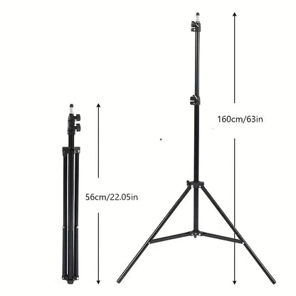 Trépied 160cm professionnel 1/4 en aluminium pour niveau laser