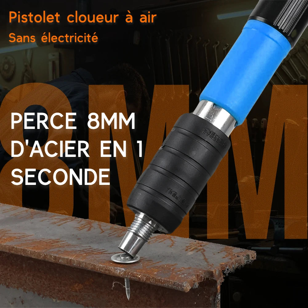 Pistolet à clous, vitesse réglable, 20 clous offerts