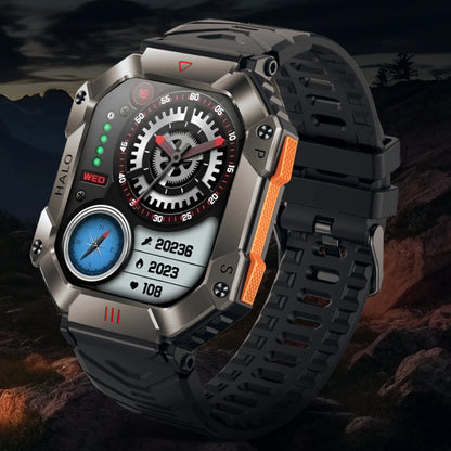 Montre connectée militaire pour homme 100+ modes sports   Aurobee