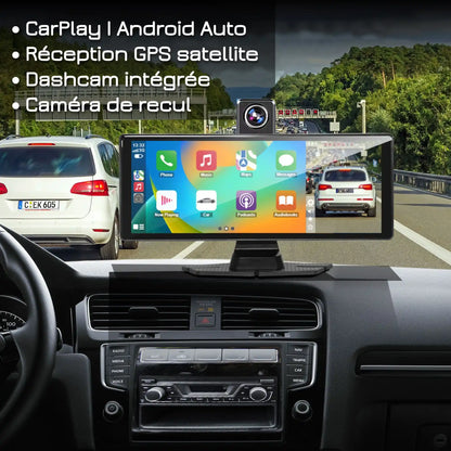 CARLYTE PRO - Autoradio 4K sans fil Wifi & GPS