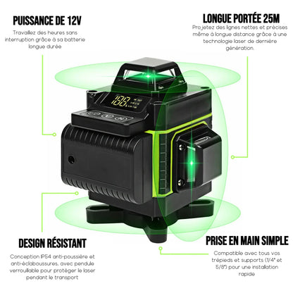 Niveau laser 16L 4D360®