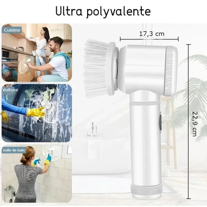 Brosse électrique SALYS™ - Nettoyer sans effort, en temps record