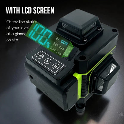 Professional High-Precision Laser Level | 16L4D360 AUROBEE®