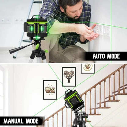 Professional High-Precision Laser Level | 16L4D360 AUROBEE®
