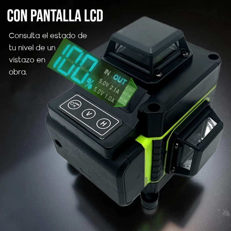 Niveau laser professionnel haute précision | 16L4D360 AUROBEE®