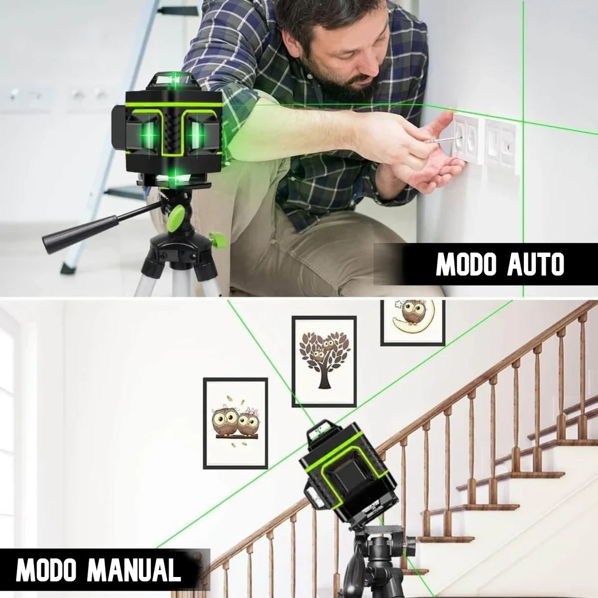 Niveau laser professionnel haute précision | 16L4D360 AUROBEE®