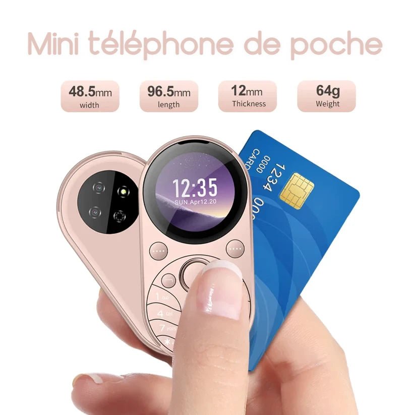 Mini15™ Téléphone portable sans internet HD - Aurobee SERVO smartphone photographie len lens