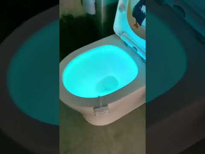 LED toilet sensor 16 colors