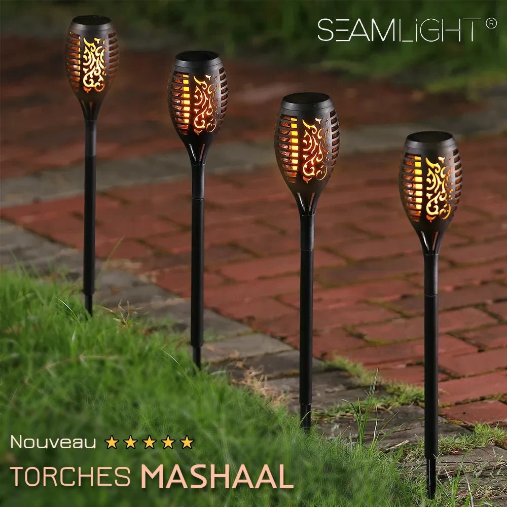 SEAMLIGHT® - Torche solaire Mashaal - Aurobee Aurobee smartphone photographie len lens