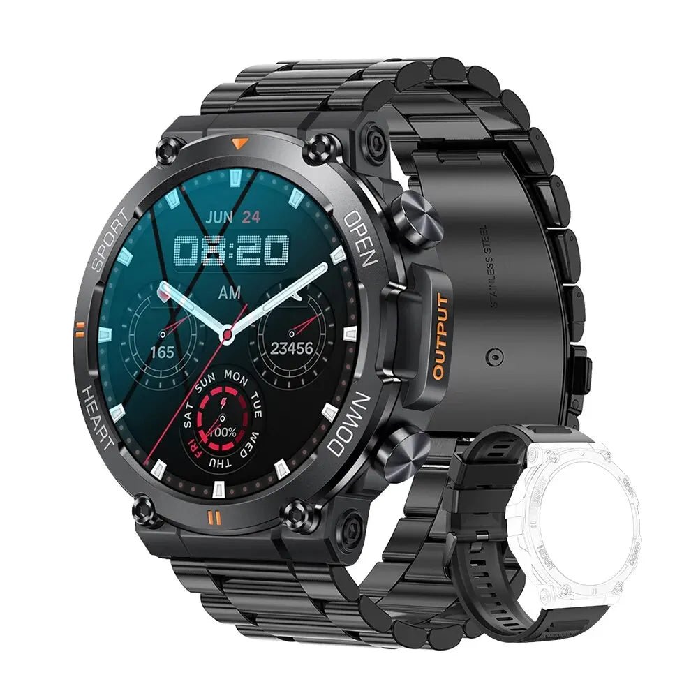 TitanW 56 Pro® - Montre militaire connectée Homme iOS & Android - Aurobee Aurobee smartphone photographie len lens